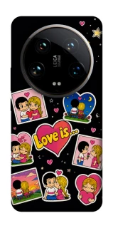 Чехол на Xiaomi 14 Ultra Love is фото 1 из 1