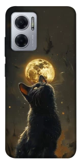 Чохол на Xiaomi Redmi Note 11E Кіт під місяцем v2 фото 1 з 1