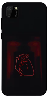 Чехол на Huawei Y5p Красное сердце фото 1 из 1