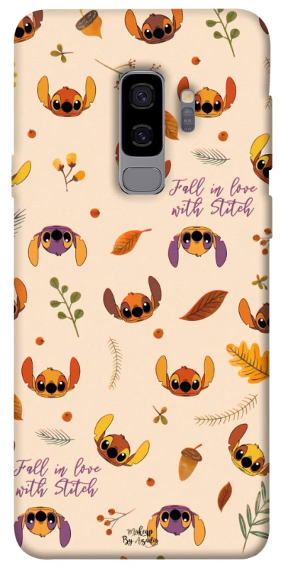 Чохол на Samsung Galaxy S9+ Fall in love with Stitch фото 1 з 1