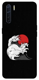 Чехол на Oppo A91 Волны Японии v2 фото 1 из 1