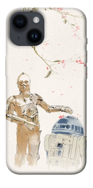 Чехол на Apple iPhone 14 (6.1") Star Wars robots фото 1 из 1