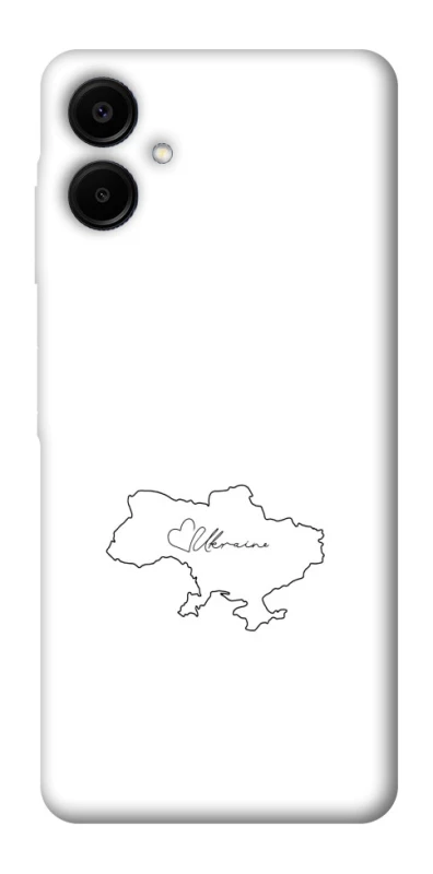 Чехол на Samsung Galaxy A06 Ukraine map фото 1 из 1