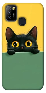 Чохол на Infinix Hot 10 Lite Black cat v2 фото 1 з 1