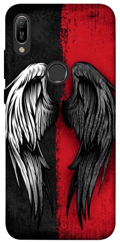 Чехол на Huawei Y6 (2019) Angel and Devil фото 1 из 1
