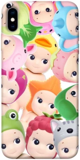 Чехол на Apple iPhone X (5.8") Fruit-Zoo Kaleidoscope фото 1 из 1