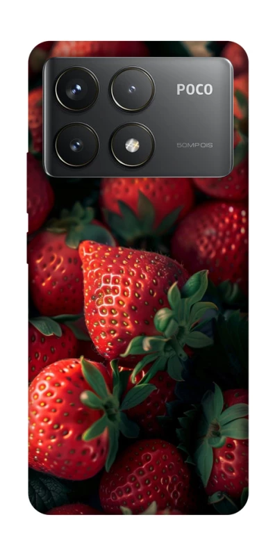 Чохол на Xiaomi Poco F6 Pro Strawberry фото 1 з 1