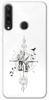 Чехол на Huawei Y6p Tattoo ver.9 фото 1 из 1