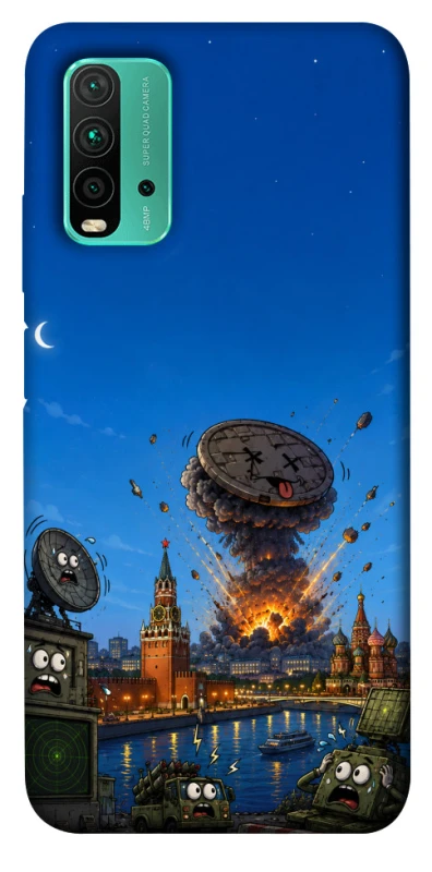 Чохол на Xiaomi Redmi Note 9 4G / Redmi 9 Power Moscow never sleeps ver.8 фото 1 з 1