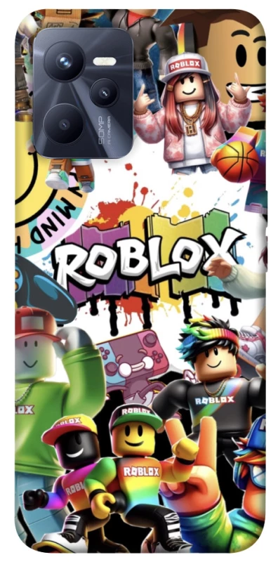 Чехол на Realme C35 Roblox Characters Collage фото 1 из 1
