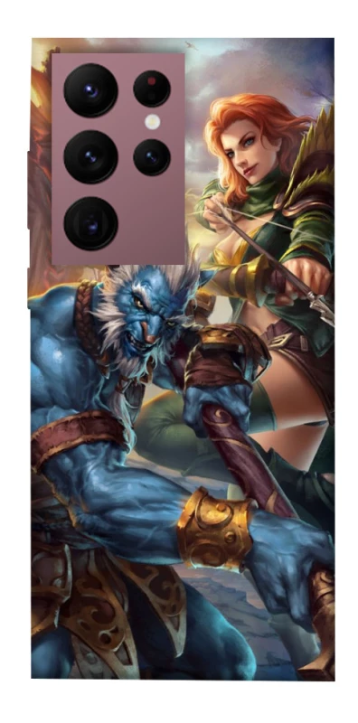 Чохол на Samsung Galaxy S22 Ultra Dota heroes фото 1 з 1