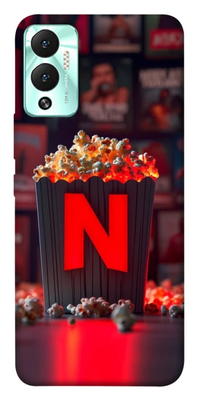 Чохол на Infinix Hot 12 Play Netflix and popcorn фото 1 з 1