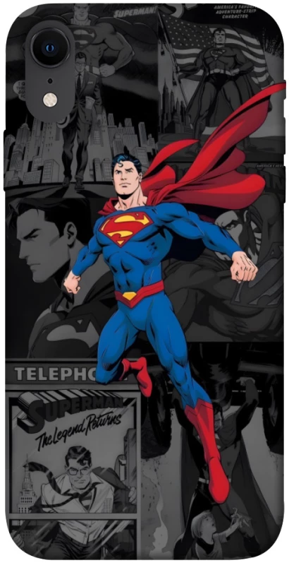 Чехол на Apple iPhone XR (6.1") superman comics фото 1 из 1
