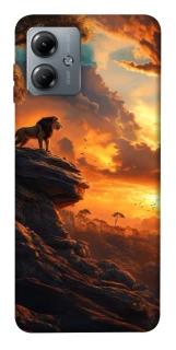 Чохол на Motorola Moto G14 lion king фото 1 з 1