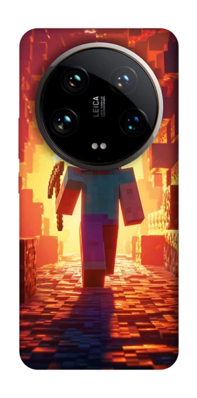 Чохол на Xiaomi 14 Ultra Minecraft adventure фото 1 з 1