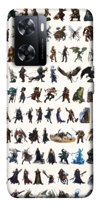 Чехол на OnePlus Nord N20 SE Character Selection фото 1 из 1