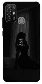 Чехол на ZTE Blade A52 Not an angel фото 1 из 1