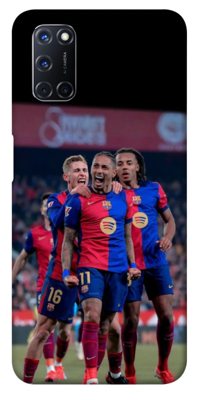 Чохол на Oppo A52 / A72 / A92 FC Barcelona team фото 1 з 1