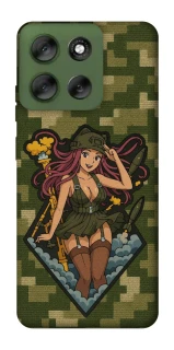 Чохол на Motorola Moto G56 5G Military Waifu фото 1 з 1