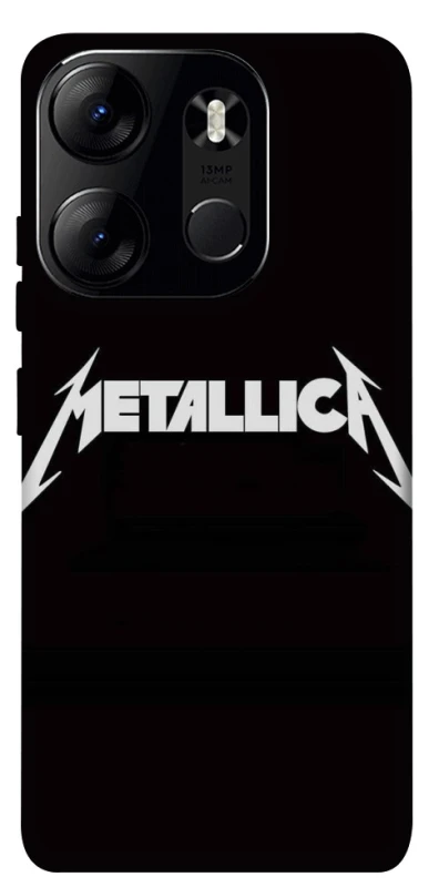 Чохол на Tecno Spark Go 2023 Metallica logo фото 1 з 1