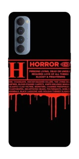 Чохол на Oppo Reno 4 Pro Horror Halloween фото 1 з 1