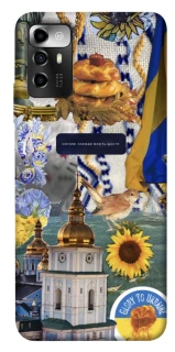 Чохол на ZTE Blade A72 Ukraine style ver.5 фото 1 з 1