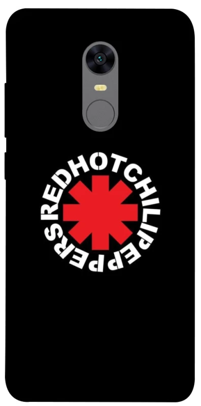 Чохол на Xiaomi Redmi 5 Plus / Redmi Note 5 (Single Camera) Red Hot Chili Peppers logo фото 1 з 1