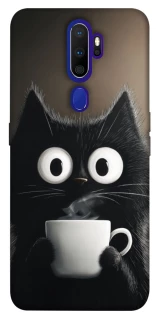 Чехол на Oppo A5 (2020) / Oppo A9 (2020) morning cat фото 1 из 1
