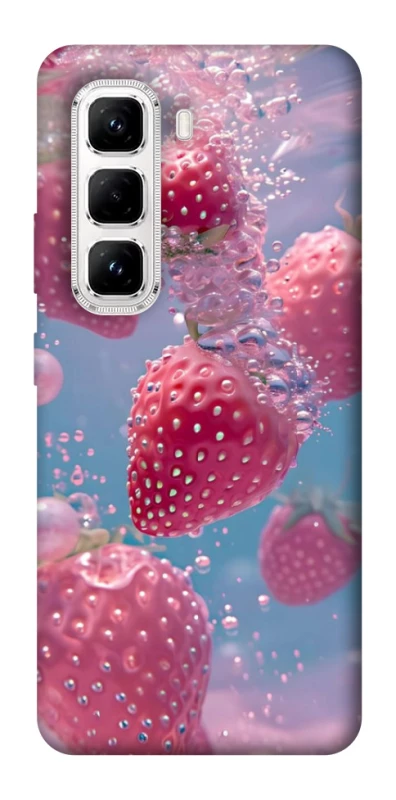 Чохол на Infinix Hot 50 Pro Полуниця в воді фото 1 з 1