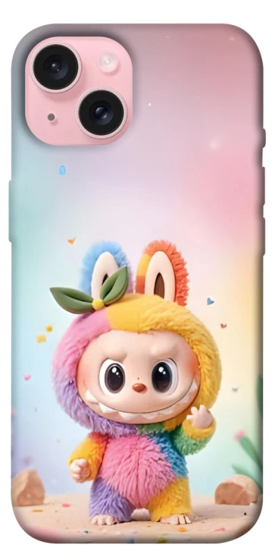 Чохол на Apple iPhone 15 (6.1") Labubu colored фото 1 з 1