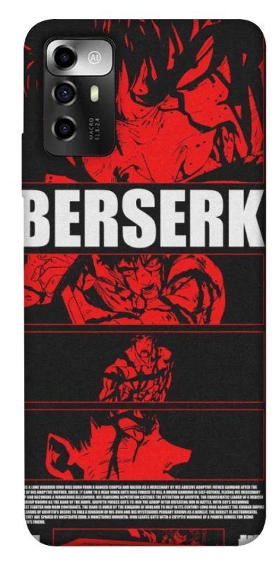 Чохол на ZTE Blade A72 Berserk poster фото 1 з 1