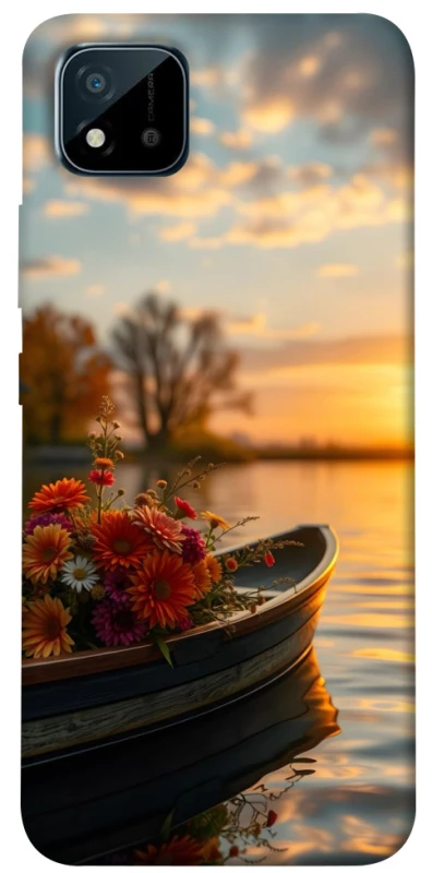 Чехол на Realme C20 Flowers v18 фото 1 из 1