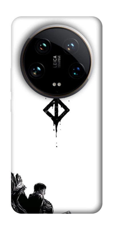Чохол на Xiaomi 14 Ultra berserk white фото 1 з 1