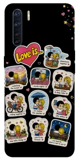 Чохол на Oppo A91 Love is ver.4 фото 1 з 1