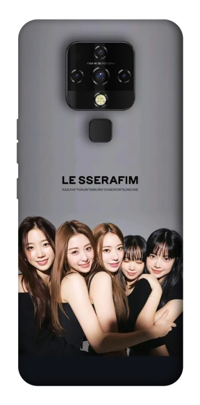 Чохол на TECNO Camon 16 SE LE SSERAFIM v2 фото 1 з 1