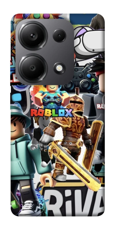 Чехол на Xiaomi Redmi Note 13 Pro 5G Roblox collage ver.1 фото 1 из 1