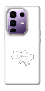 Чохол на Infinix Note 50 Pro+ Ukraine map фото 1 з 1