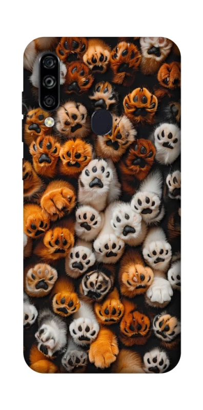 Чохол на ZTE Blade A7 (2020) Сat paws фото 1 з 1