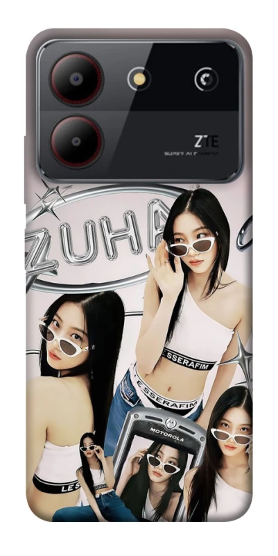 Чохол на ZTE Blade A54 4G Kazuha v2 - LE SSERAFIM фото 1 з 1