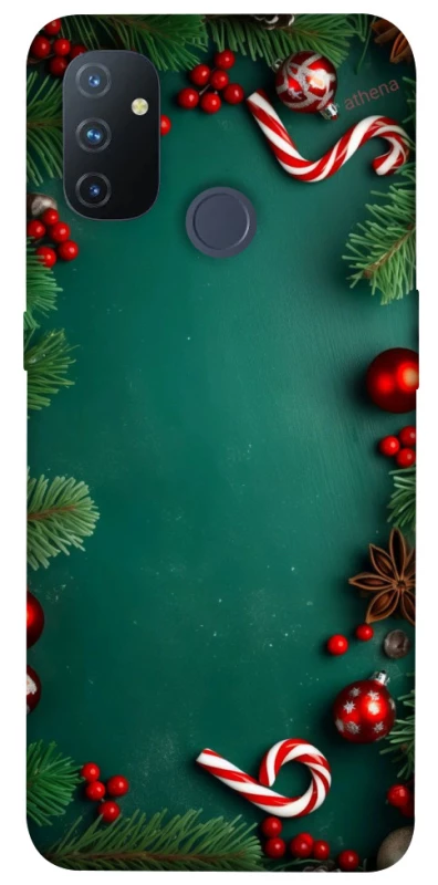 Чехол на OnePlus Nord N100 Новогодний v35 фото 1 из 1