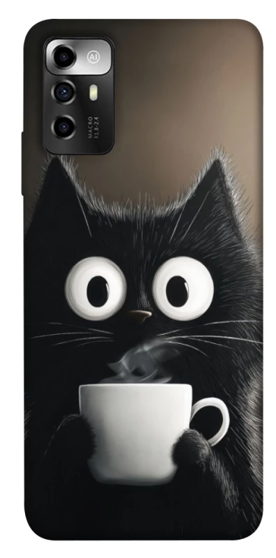 Чохол на ZTE Blade V40 Vita morning cat фото 1 з 1