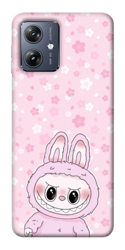 Чохол на Motorola Moto G54 Pink Labubu фото 1 з 1