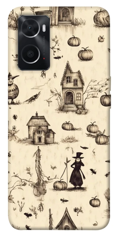 Чохол на Oppo A76 4G Halloween aesthetic ver.1 фото 1 з 1