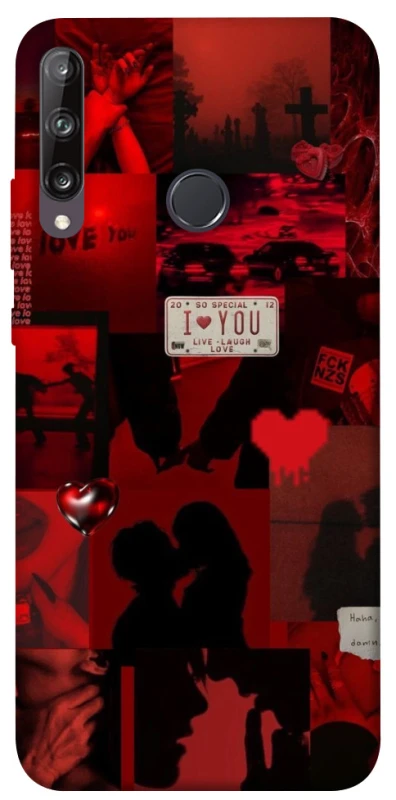 Чохол на Huawei P40 Lite E Love collage ver.2 фото 1 з 1