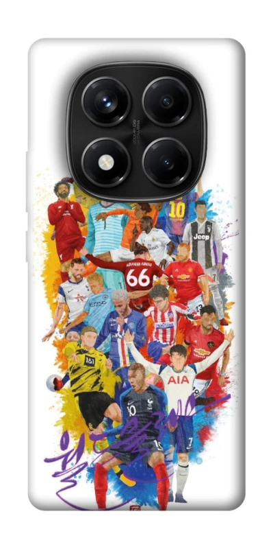 Чехол на Xiaomi Redmi Note 14 Pro 4G Football Abstract v2 фото 1 из 1