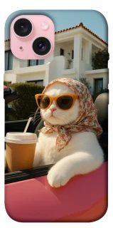 Чохол на Apple iPhone 15 (6.1") Stylish Cat Cruise фото 1 з 1