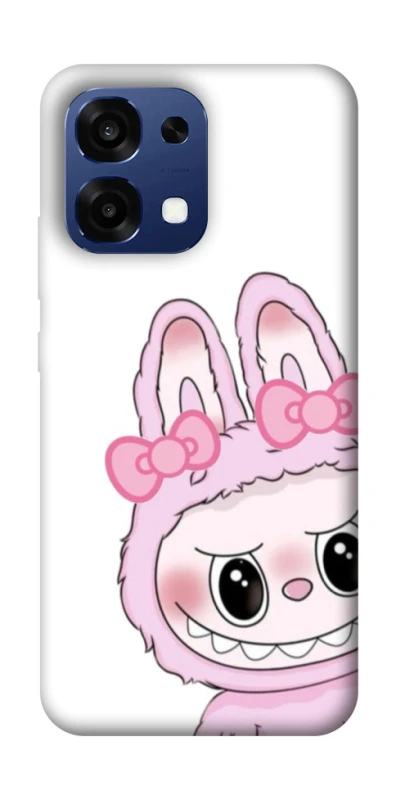 Чохол на Oppo A6 Pro 4G/5G Labubu White фото 1 з 2