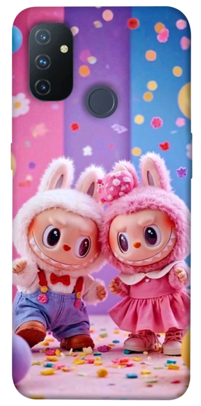 Чохол на OnePlus Nord N100 Labubu twins ver.3 фото 1 з 1