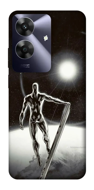 Чохол на Realme Note 60 Срібний серфер фото 1 з 1