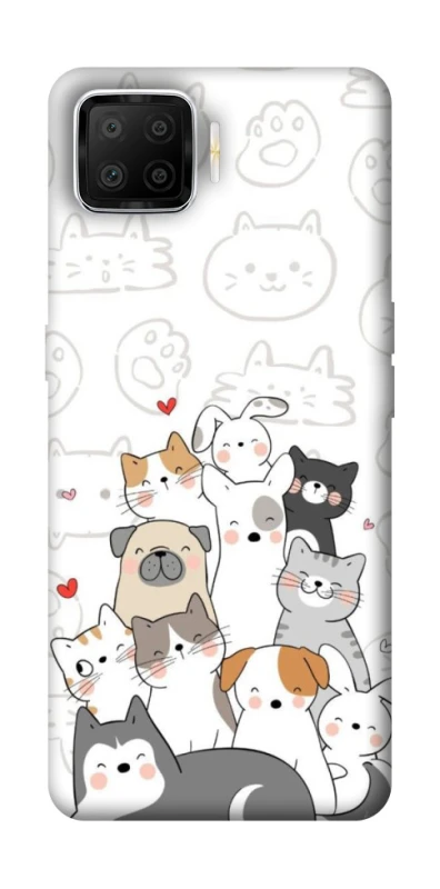 Чехол на Oppo A73 (2017) Funny Pets фото 1 из 1